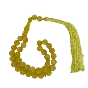 تسبیح پودر کهربا 33 دانه ta15. 1