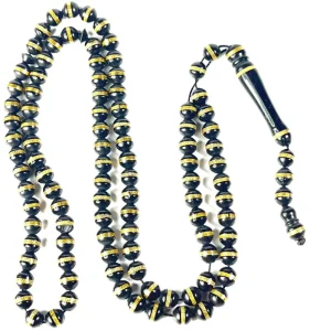 تسبیح کشکول نواری مرصع کاری شده 1.TA41