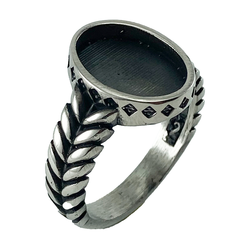 رکاب انگشتر مردانه نقره روسی (RN20)