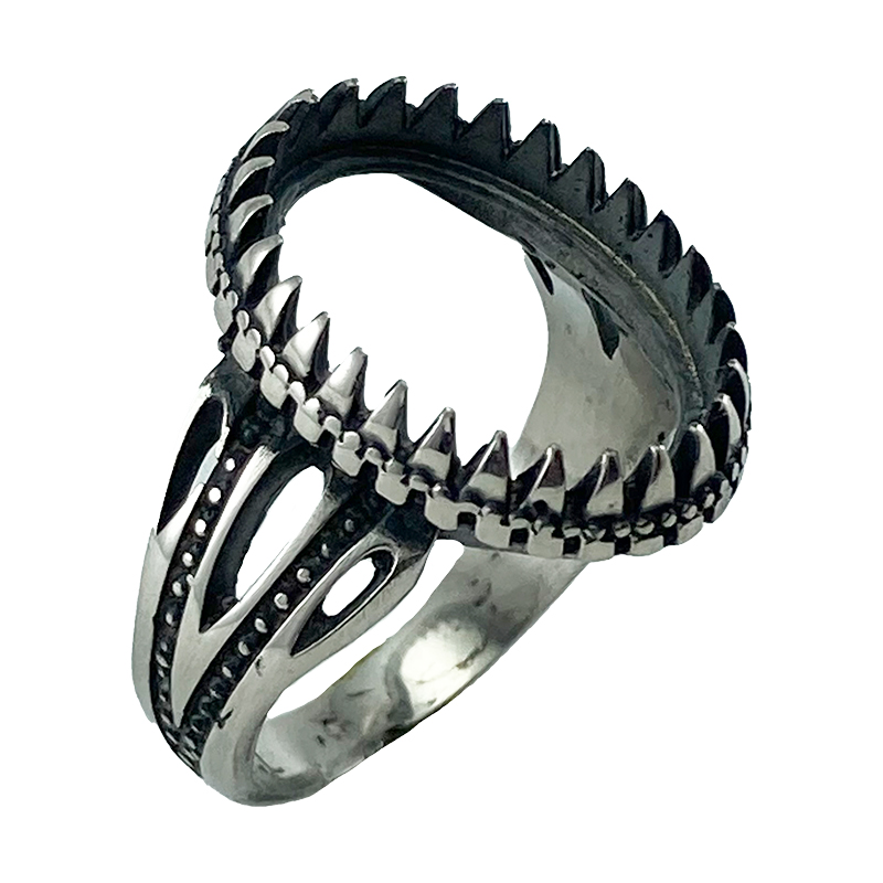 رکاب انگشتر مردانه نقره روسی (RN34)