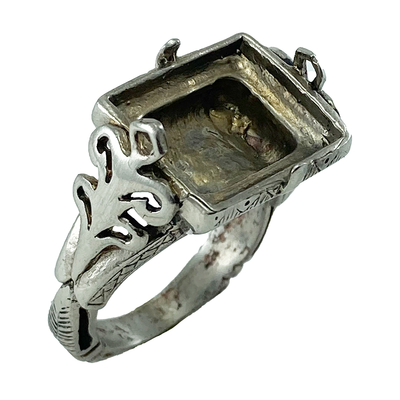 رکاب انگشتر مردانه نقره روسی (RN36)